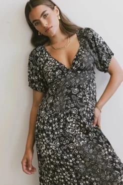 Bohme Brynn Floral Midi Dress