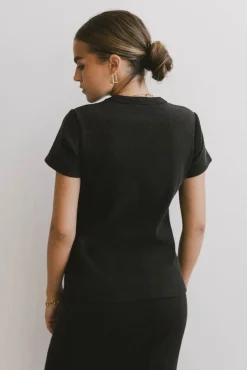 Bohme Calais Ribbed Top in