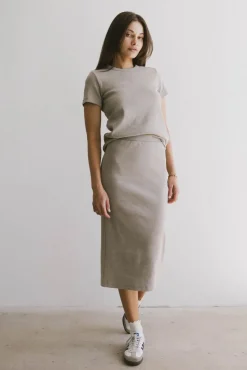 Bohme Calais Ribbed Top in