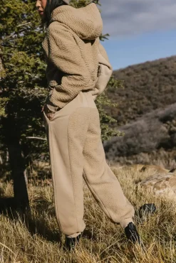 Bohme Callie Sherpa Joggers in - FINAL SALE