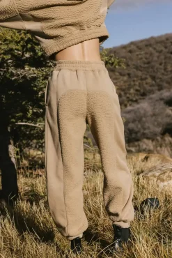 Bohme Callie Sherpa Joggers in - FINAL SALE