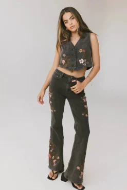 Bohme Camille Embroidered Vest