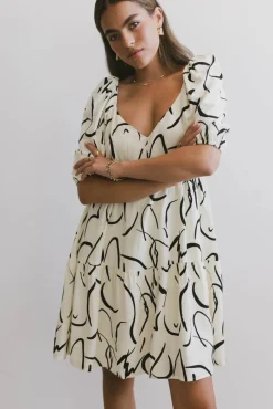 Bohme Caplan Abstract Mini Dress