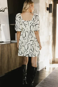 Bohme Caplan Abstract Mini Dress