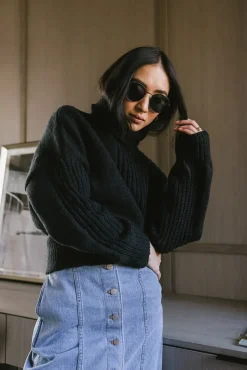 Bohme Catherine Turtleneck Sweater in - FINAL SALE