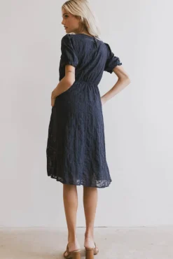 Bohme Cecy Embroidered Midi Dress in