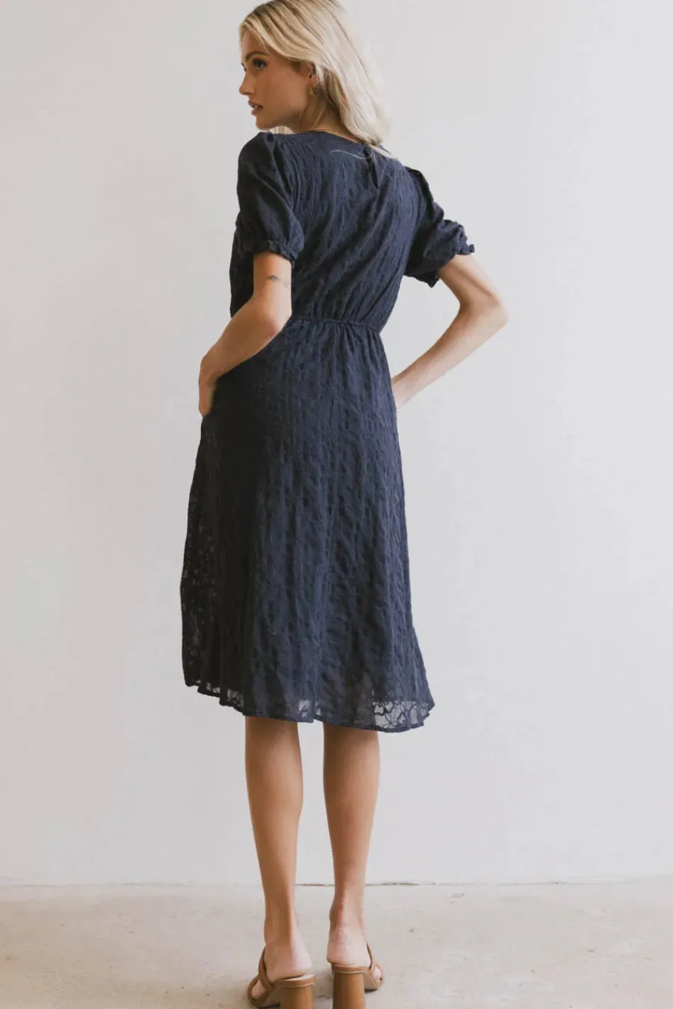 Bohme Cecy Embroidered Midi Dress in