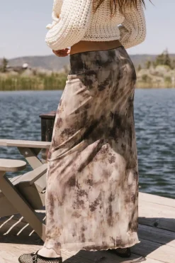 Bohme Chandler Abstract Maxi Skirt in