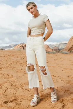 Bohme Charlie Distressed Jeans in - FINAL SALE