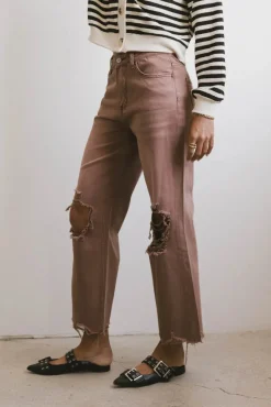 Bohme Charlie Distressed Jeans in - FINAL SALE