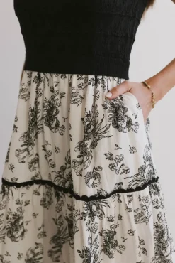 Bohme Cherney Tiered Floral Dress in
