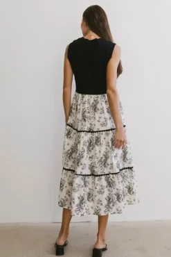 Bohme Cherney Tiered Floral Dress in