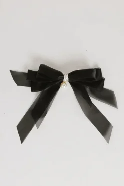Bohme Chiffon Bow Hair Clip in