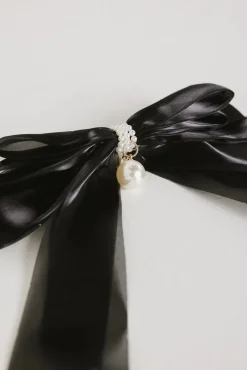 Bohme Chiffon Bow Hair Clip in