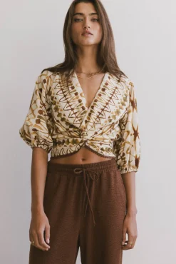 Bohme Chrissy Abstract Blouse