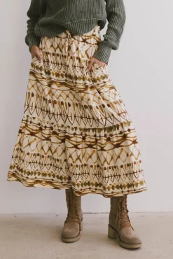 Bohme Chrissy Abstract Skirt