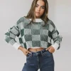 Bohme Cielo Checkered Sweater in
