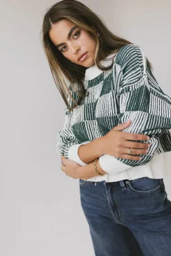 Bohme Cielo Checkered Sweater in
