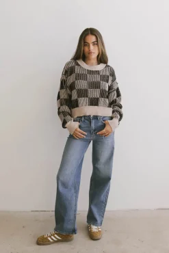 Bohme Cielo Checkered Sweater in