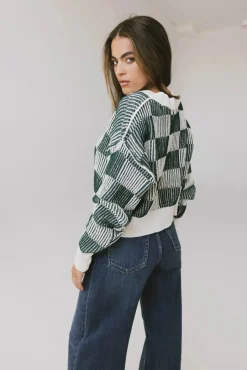 Bohme Cielo Checkered Sweater in