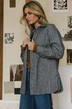 Bohme Clara Houndstooth Shacket
