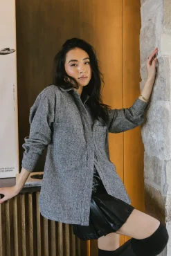 Bohme Clara Houndstooth Shacket