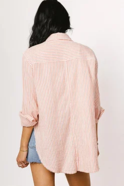 Bohme Clementine Striped Button Up - FINAL SALE