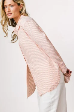 Bohme Clementine Striped Button Up - FINAL SALE