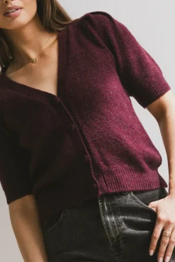 Bohme Colletta Short Sleeve Cardigan in