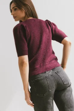 Bohme Colletta Short Sleeve Cardigan in