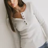 Bohme Conrad Fitted Waffle Tee in