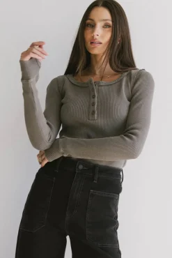 Bohme Conrad Fitted Waffle Tee in
