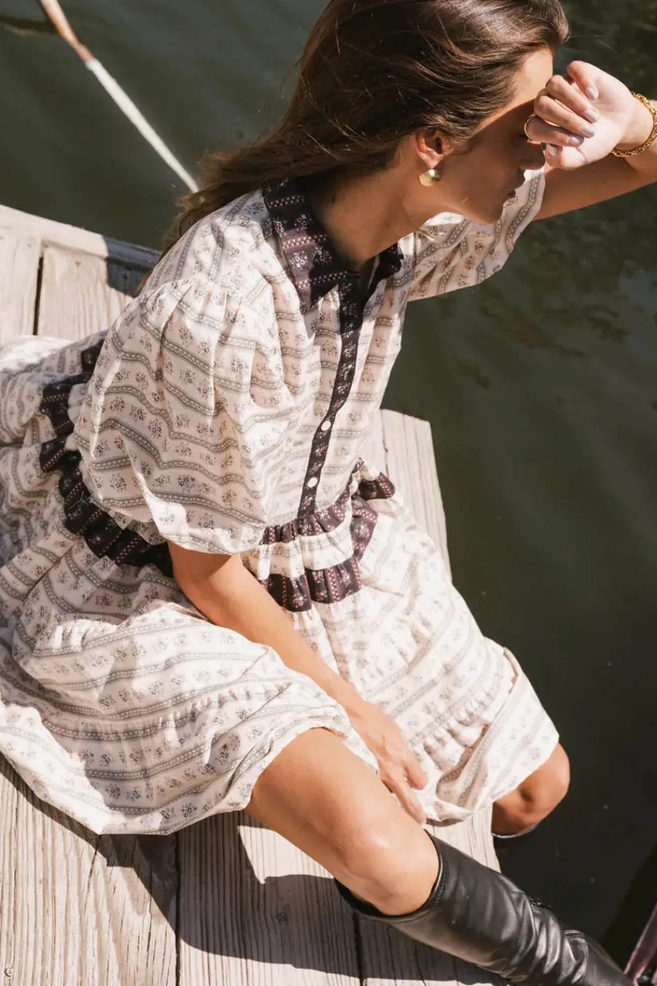 Bohme Constance Printed Mini Dress
