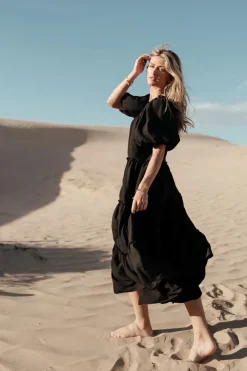 Bohme Corinne Tiered Maxi Dress in - FINAL SALE
