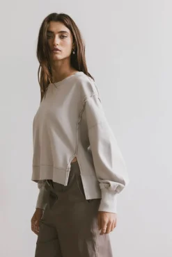 Bohme Costello Reverse Seam Crewneck in