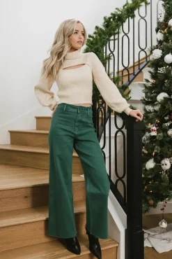 Bohme Cut Out Turtleneck Sweater in