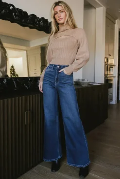 Bohme Cut Out Turtleneck Sweater in