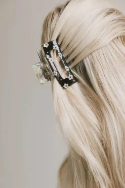 Bohme Daisy Inlay Claw Clip in
