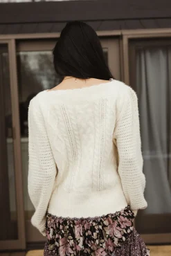 Bohme Dakota Cable Knit Sweater in - FINAL SALE