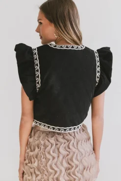 Bohme Damaris Embroidered Vest in