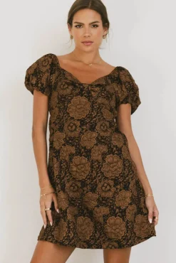 Bohme Darcella Floral Mini Dress in