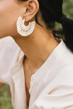 Bohme Deidre Tassel Fan Earrings in