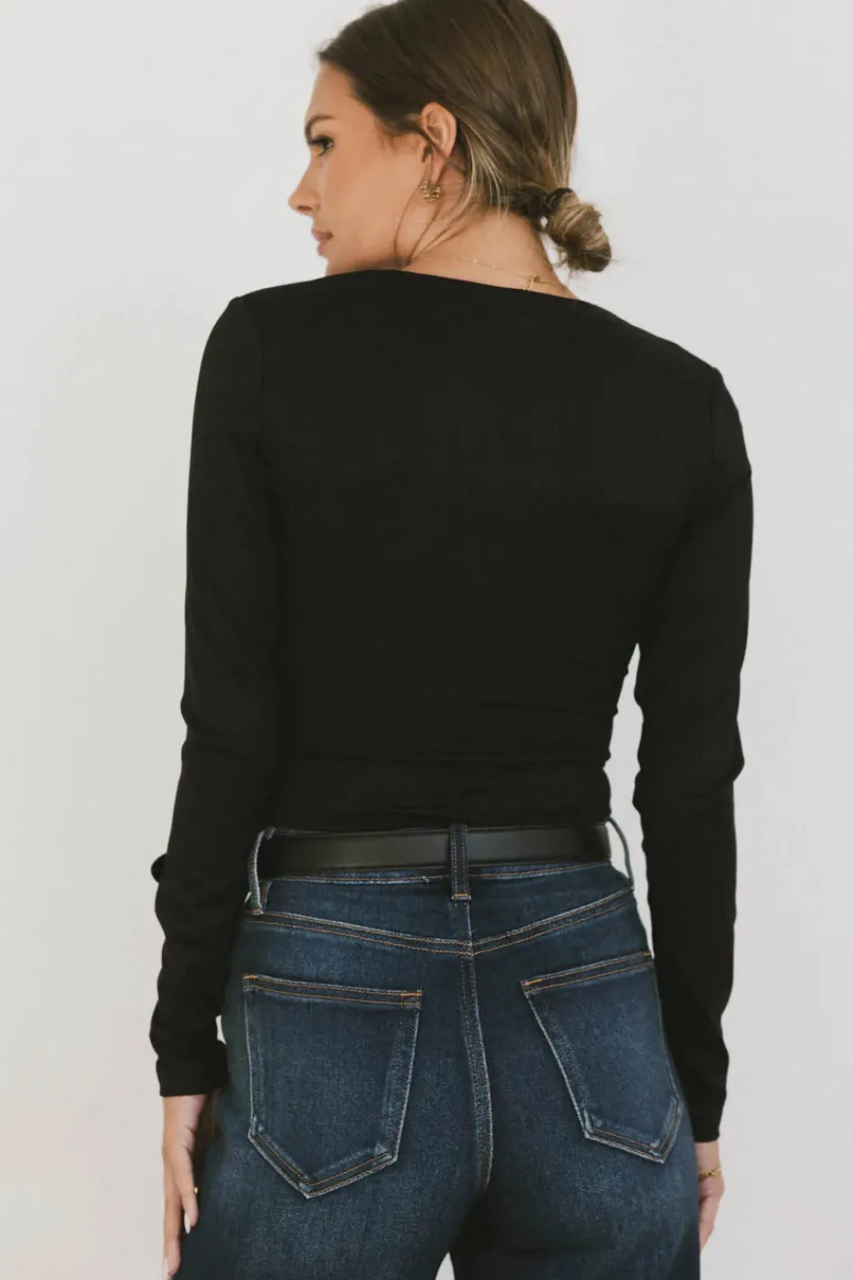 Bohme Demi Square Neck Bodysuit in