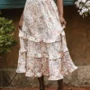Bohme Dimitria Floral Midi Skirt in
