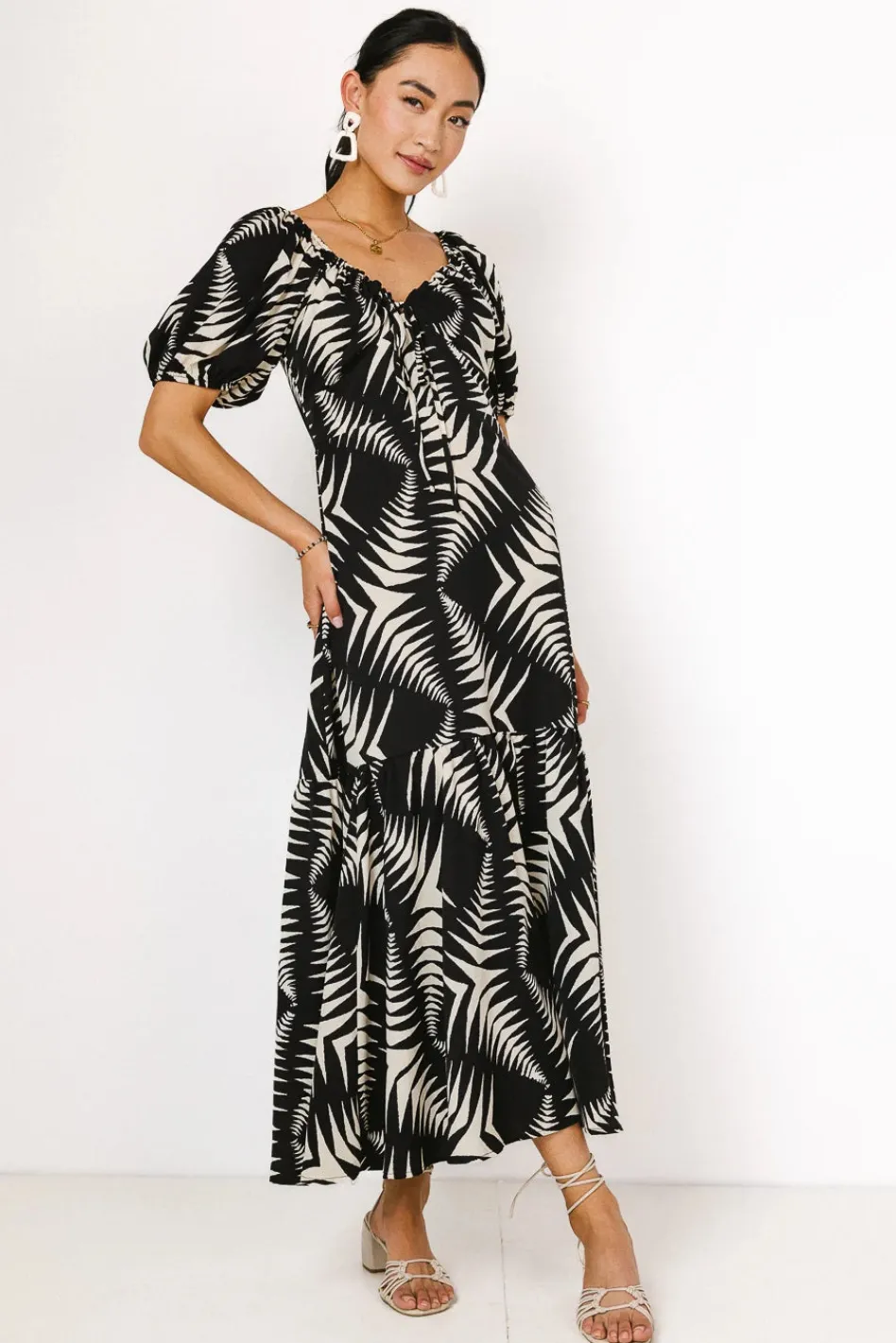 Bohme Dinah Abstract Midi Dress
