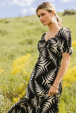Bohme Dinah Abstract Midi Dress