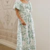 Bohme Dorothea Floral Midi Dress in