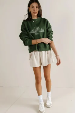 Bohme Dubai Embroidered Sweatshirt - FINAL SALE