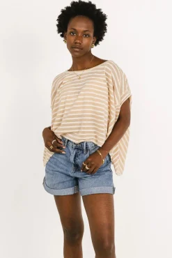 Bohme Edie High Rise Denim Shorts - FINAL SALE