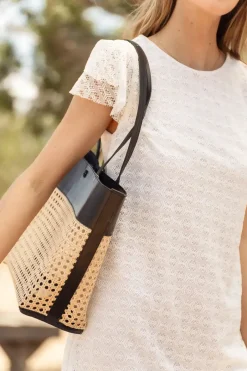 Bohme Ellie Wicker Tote in
